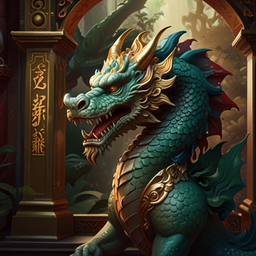 Lotus Dragon Gate Night Luck